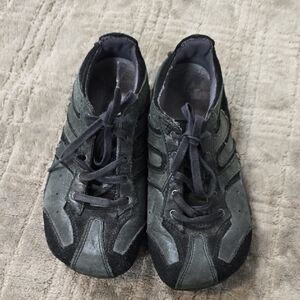 Diesel Black and Gray Athletic Shoes